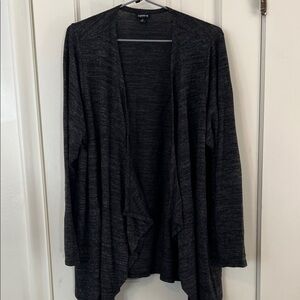 Torrid Dark Gray Open Cardigan